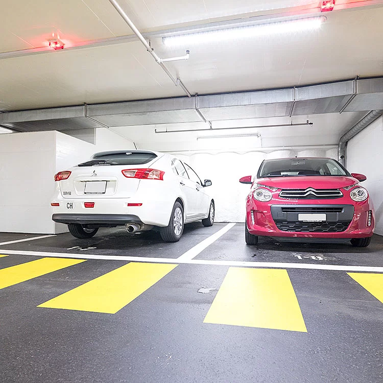 Komfortabler Parkplatz